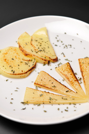 焼きチーズ（スカルモッツア、パルミチーズ）